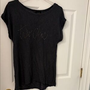 W5 Black Graphic Tee